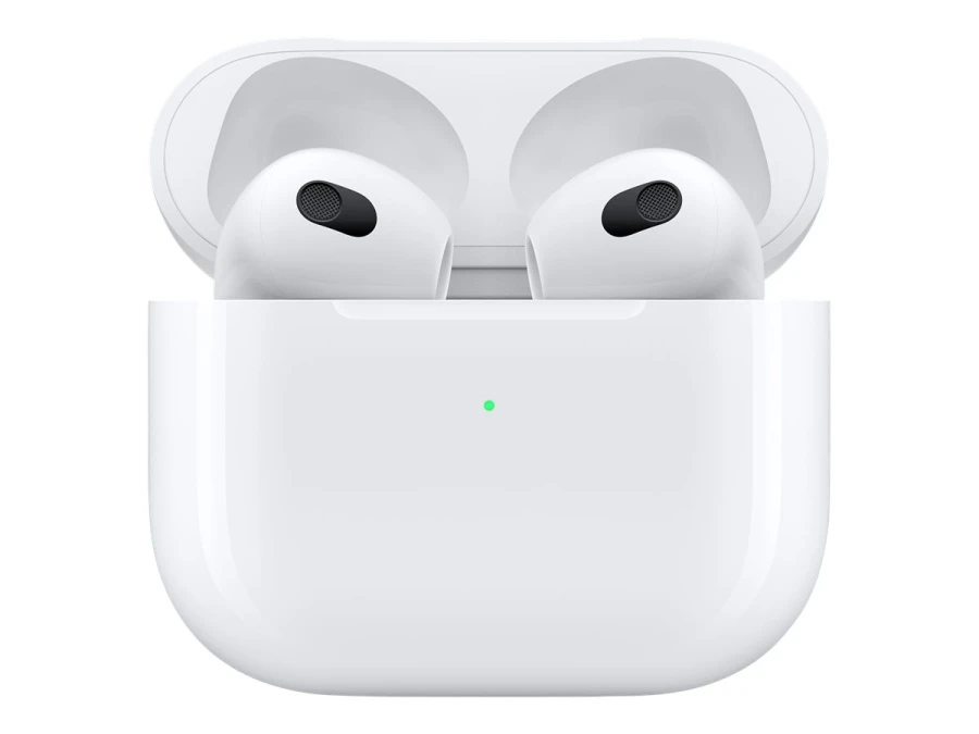 Apple AirPods 3. Generation mit Ladecase | True Wireless-Kopfhörer mit Mikrofon