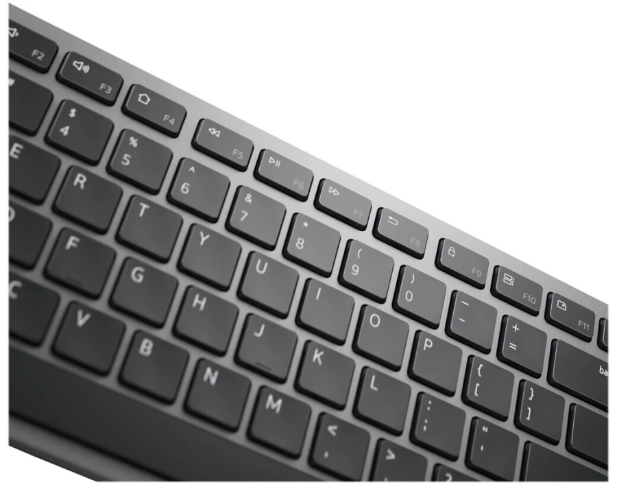 Dell Pro Plus Tastatur und Maus Set | KM7321W | Kabellos + Bluetooth | QWERTZ - Deutsch