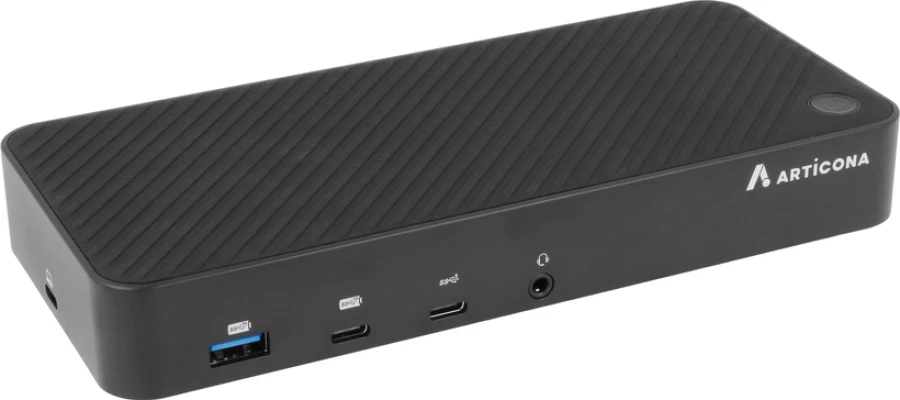 ARTICONA USB-C Dockingstation | 3 x HDMI 2 x DP | inkl. 100 Watt Netzteil und USB-C Kabel
