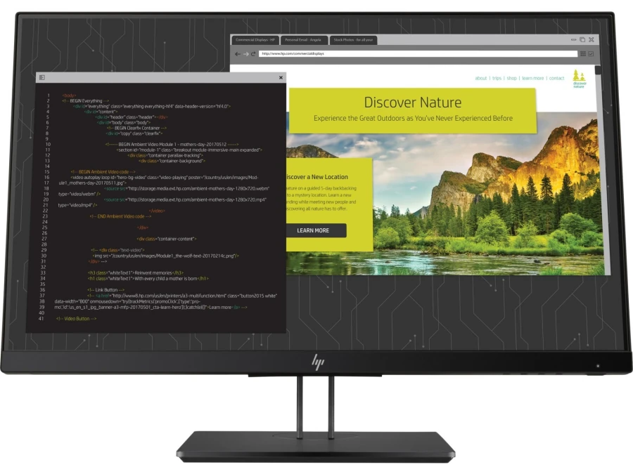 HP Z24nf G2 Monitor | 23.8" Zoll | Full HD | schwarz
