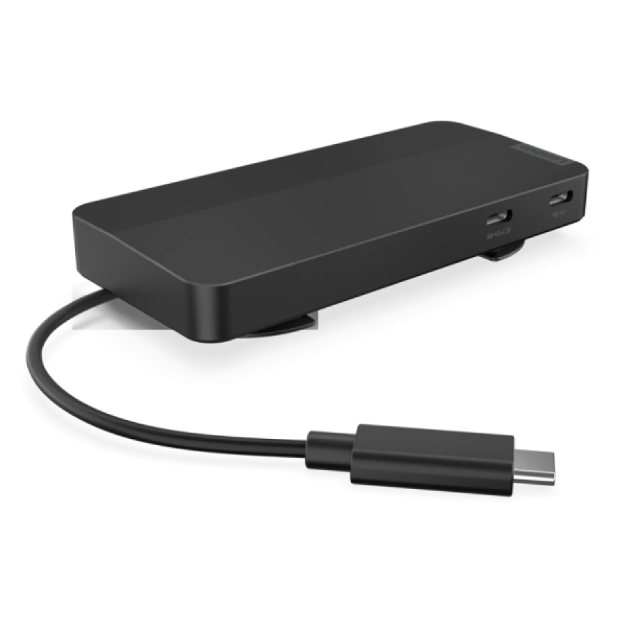 Lenovo USB-C Dual Display Travel Dock 40B9 | 4K UHD | USB-C DisplayPort HDMI | inkl. Netzteil