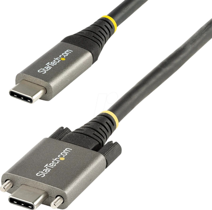StarTech.com | USB 10 Gb/s Kabel | C Stecker | verschraubbar 1 m