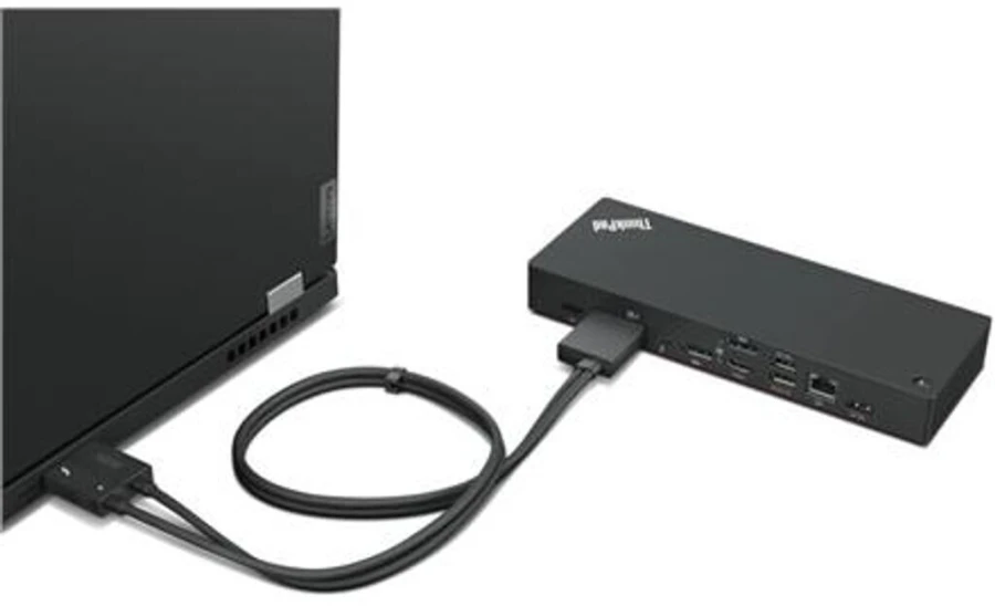 Lenovo ThinkPad Universal Thunderbolt 4 Dock | 40B0 | inkl. 230W Netzteil und Thunderbolt 4 Workstation Kabel