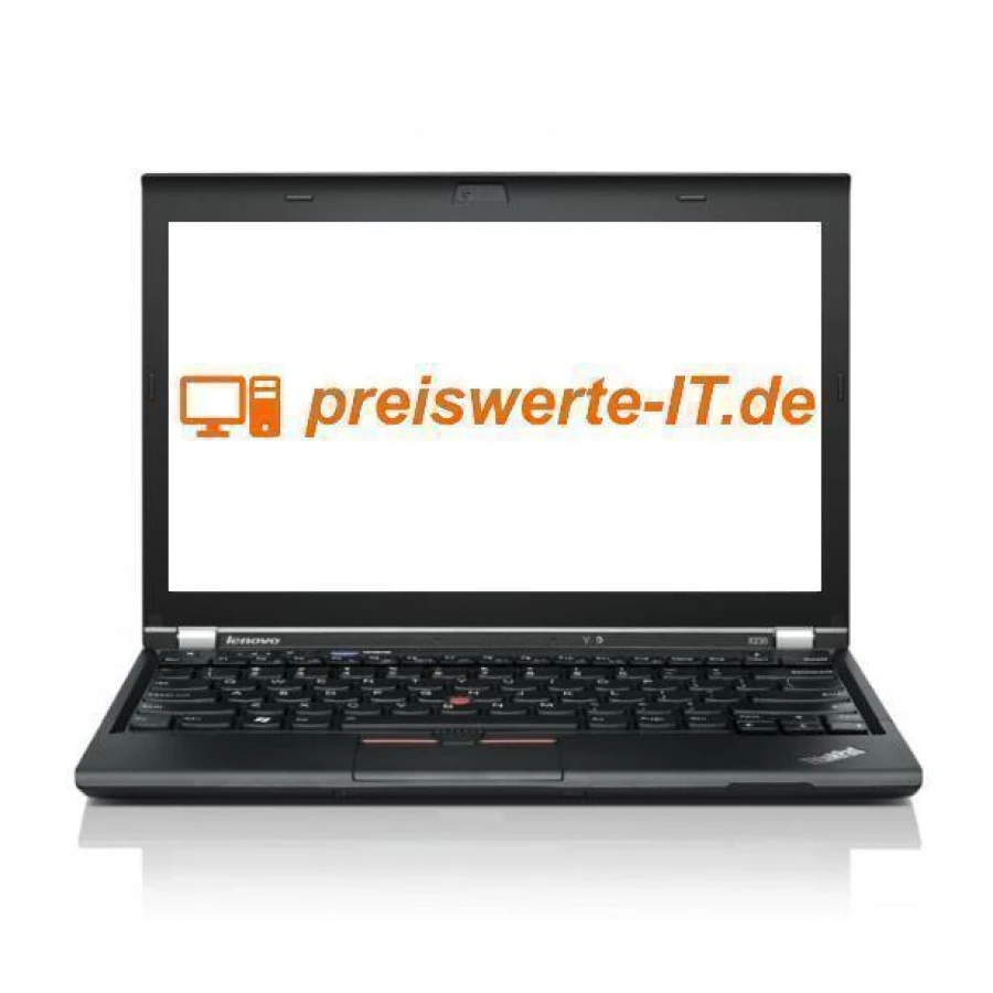 Lenovo ThinkPad X230 i5-3320M 3,3GHz 4GB 320GB HDD, HD 1366x768, Windows 10 Pro