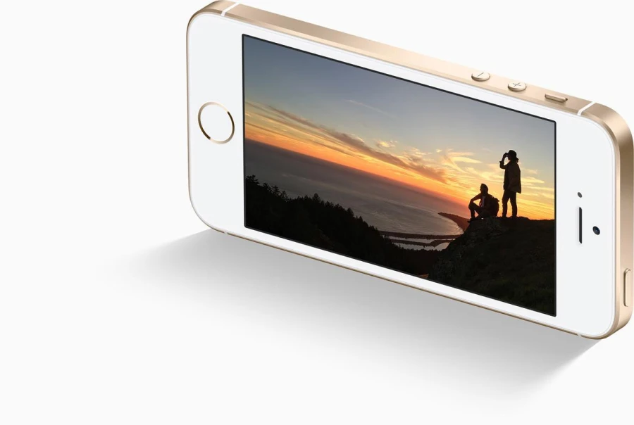 Apple iPhone SE 64GB Gold Smartphone ohne Simlock A1723 Akzeptabel