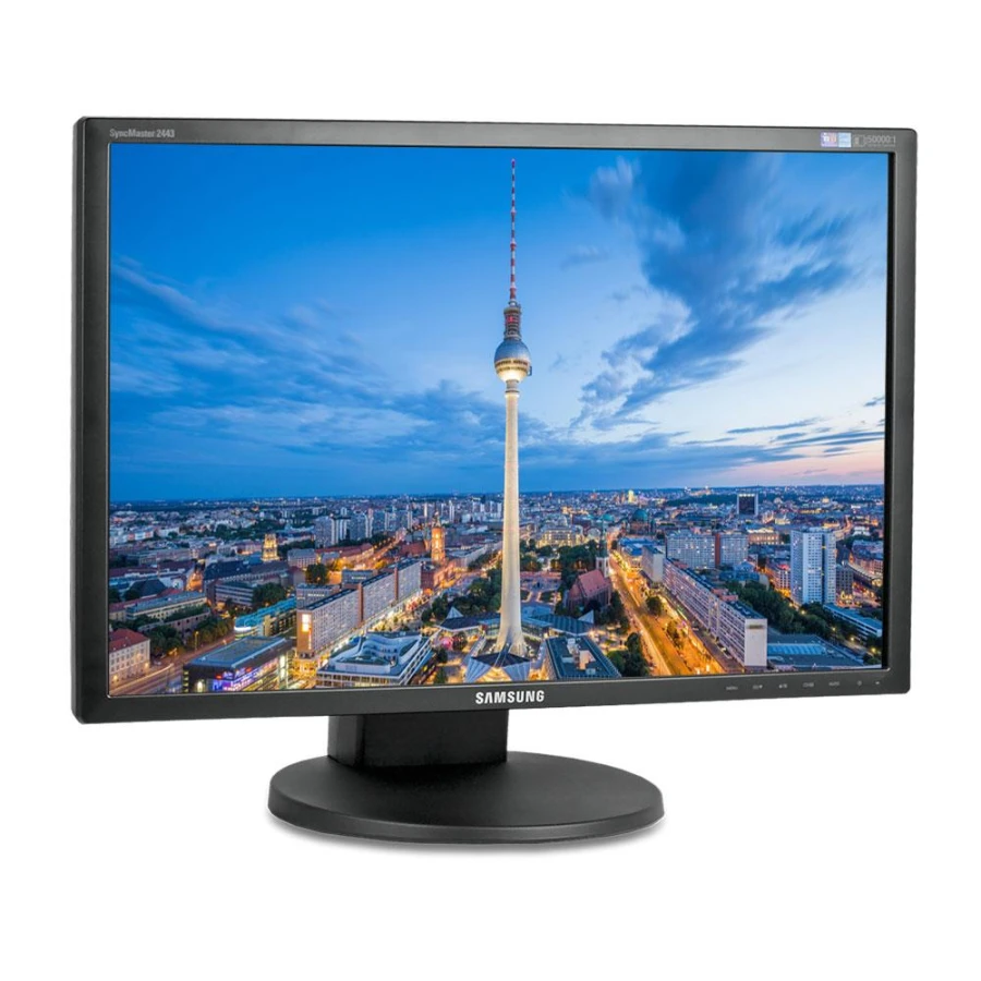 Samsung SyncMaster 2443BW | 24" | WUXGA | DVI VGA | schwarz