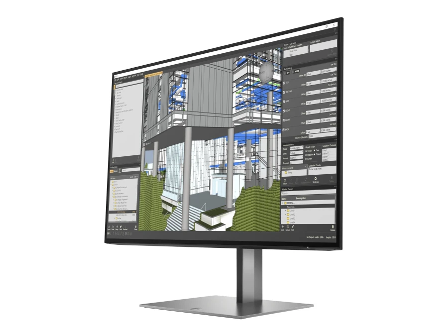 HP Z24n G3 | 24" | WUXGA | DisplayPort HDMI USB-Hub | schwarz/silber