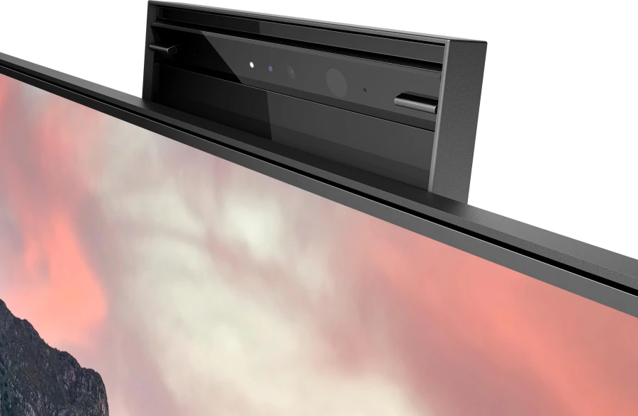 HP E27m G4 Monitor | 27" | QHD | DisplayPort HDMI | Webcam | schwarz