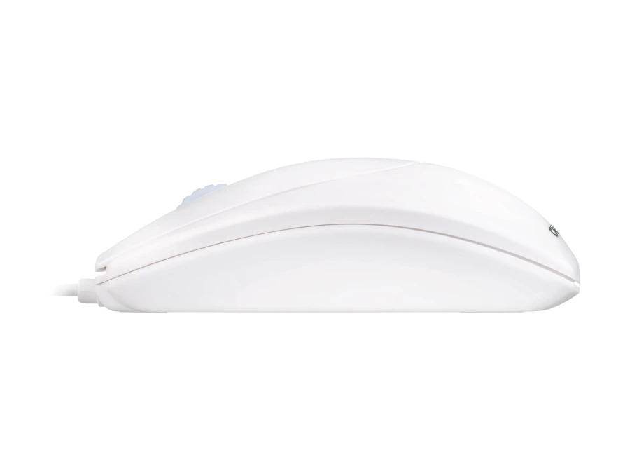 Cherry WheelMouse | optisch | rechts- und linkshändig | USB & PS/2 | Weiß/Grau