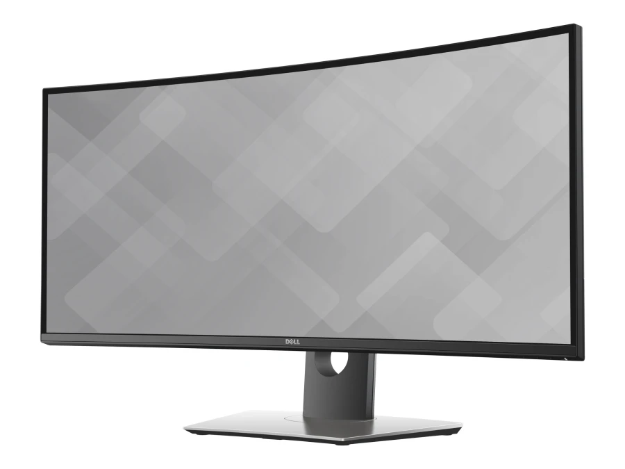 Dell UltraSharp U3417W | 34" | UWQHD | Curved | DisplayPort HDMI USB-Hub | schwarz/silber