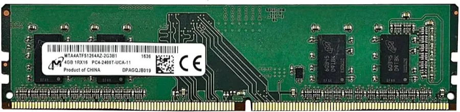 Micron 4GB 1RX16 PC4-2400T-UCA-11 DDR4 Registered Server-RAM Modul R-DIMM REG ECC