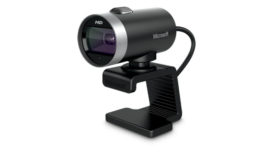 Microsoft LifeCam Cinema | Model 1393 | 1280 x 720 HD | USB | schwarz/silber
