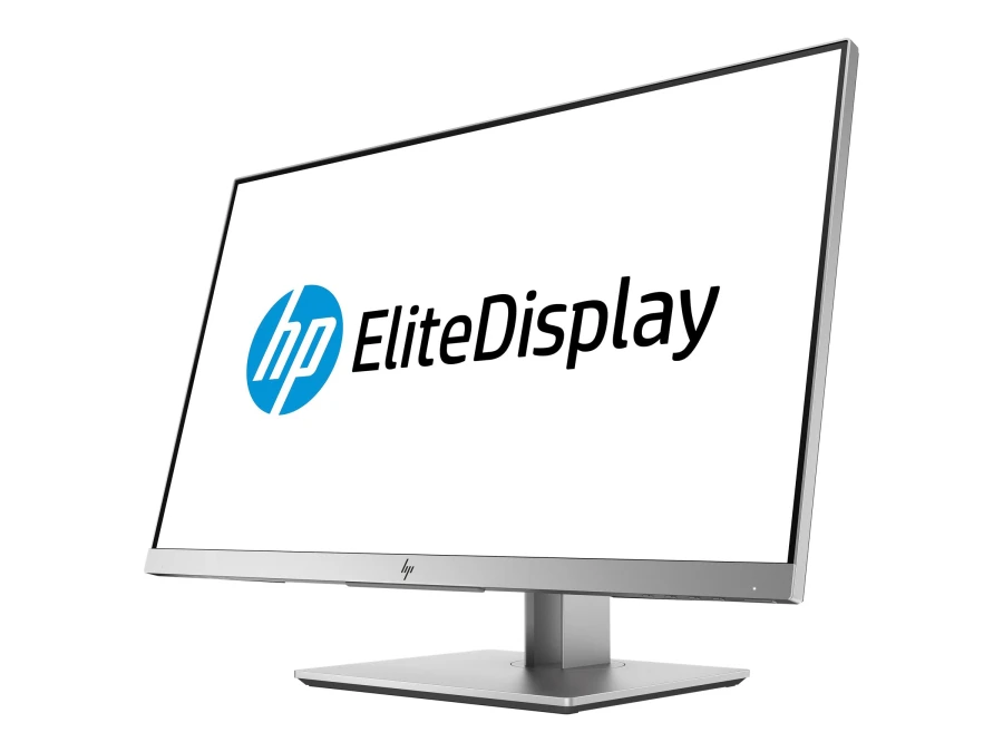 HP EliteDisplay E243d Monitor | 23.8" | Full HD | Webcam | silber