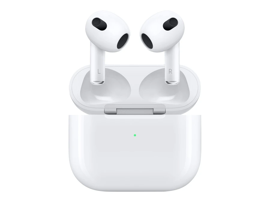 Apple AirPods 3. Generation mit Ladecase | True Wireless-Kopfhörer mit Mikrofon