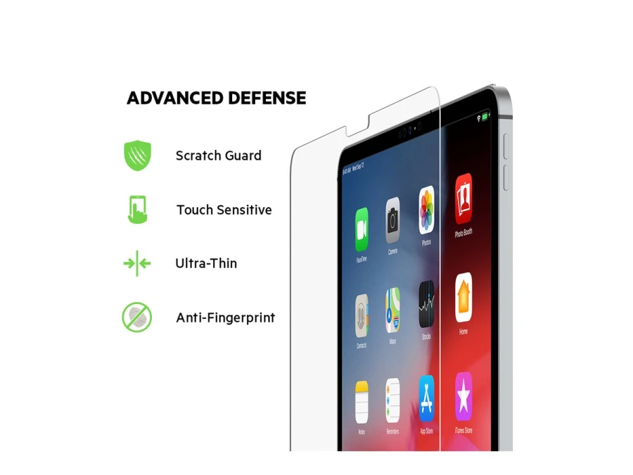 Belkin Screenforce Tempered Glass | Bildschirmschutz für 11" Apple iPad Air und Pro