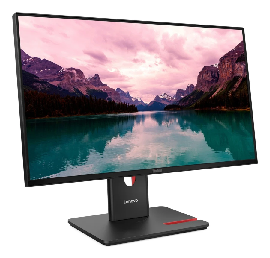 Lenovo ThinkVision T24-40 | 23.8" | LED IPS Monitor | HDMI DP VGA USB-C | FHD | Schwarz