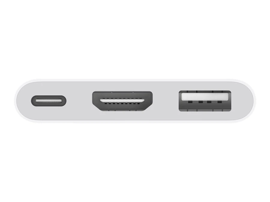Apple USB-C to Digital AV Adapter | HDMI USB-C USB-A | 4K Support