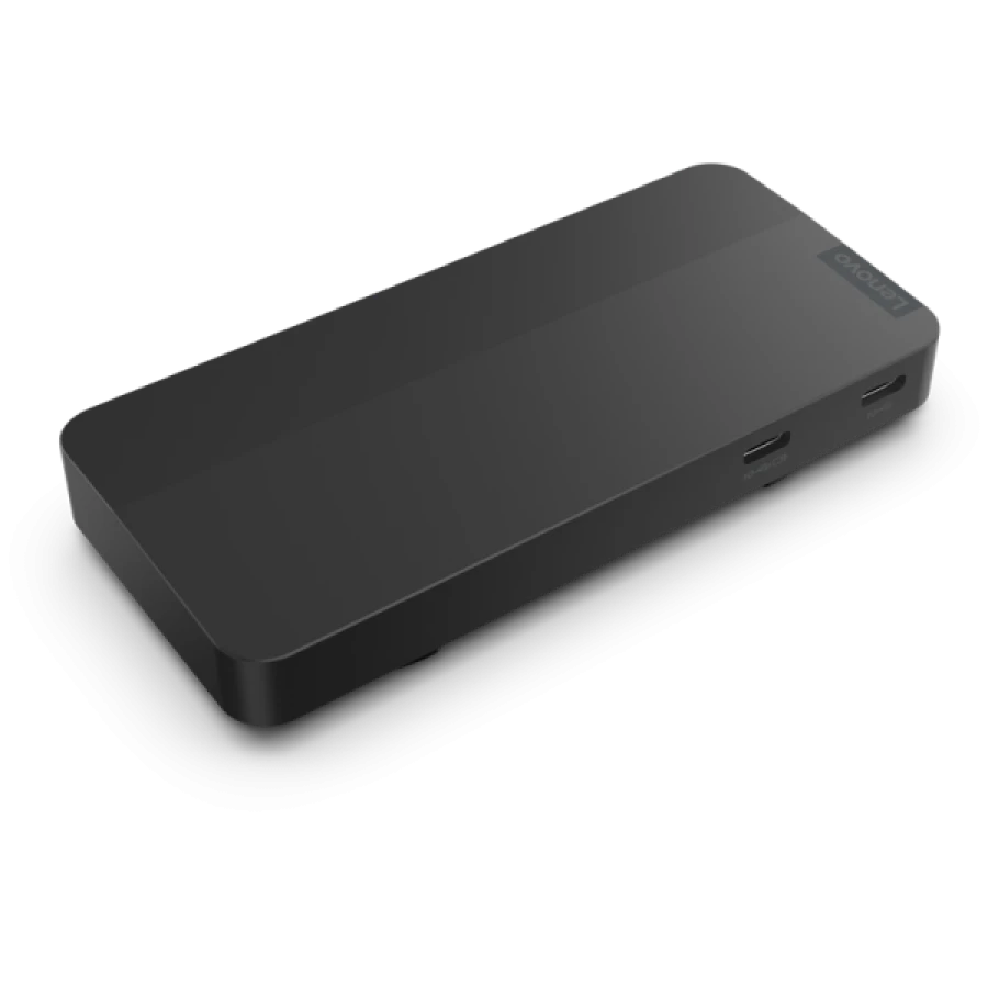 Lenovo USB-C Dual Display Travel Dock 40B9 | 4K UHD | USB-C DisplayPort HDMI | inkl. Netzteil