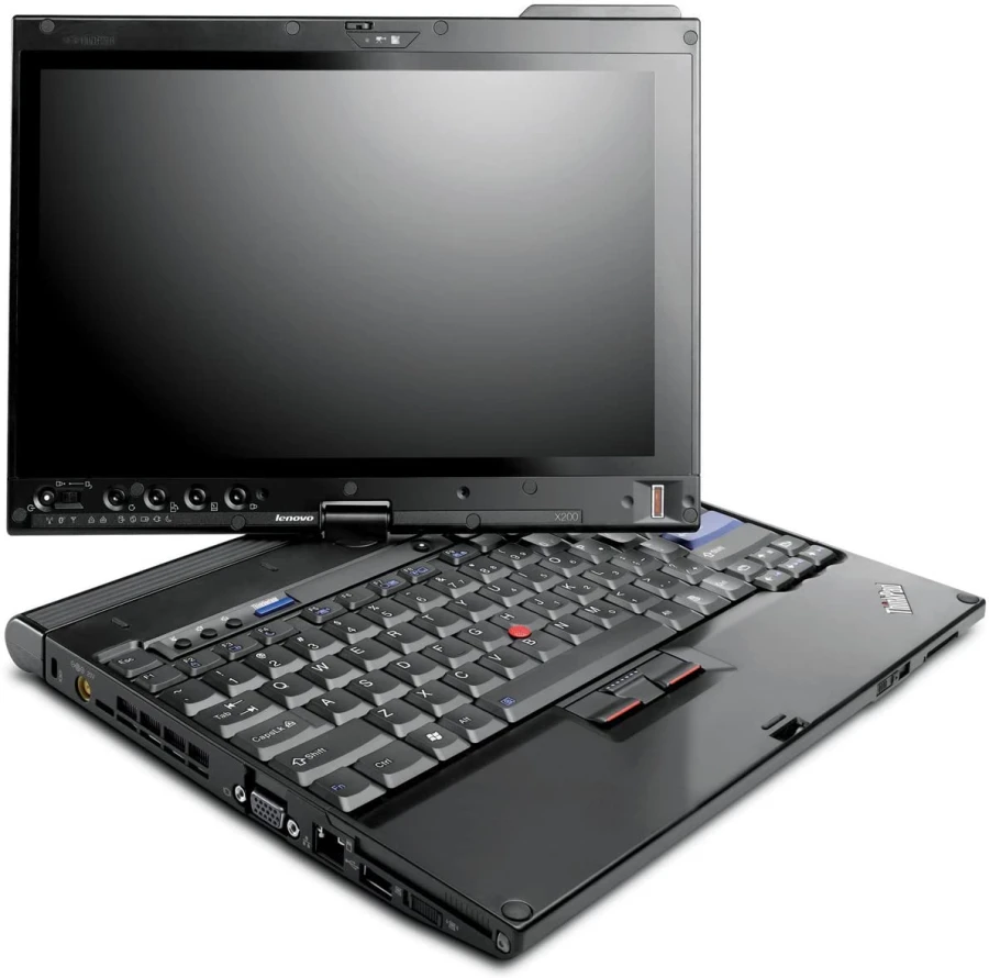 Lenovo ThinkPad X200 Tablet Intel 1,86GHz 4GB 250GB HDD HD 1280x800 Win 10 Pro