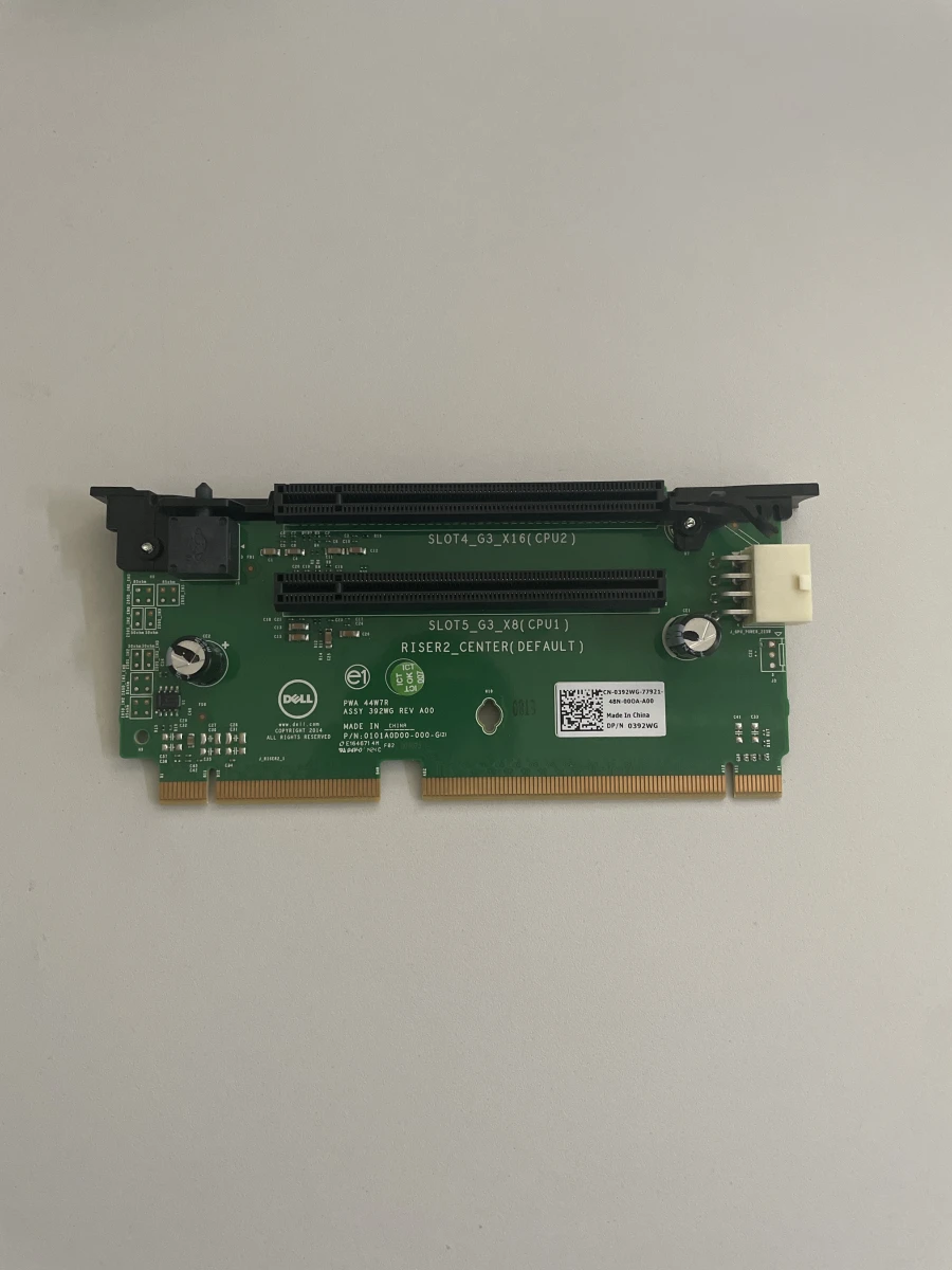 Dell Riser2 Board 1x PCIe3.0 x16 1x PCIe3.0 x8 für PowerEdge R730/R730xd | PN: 0392WG