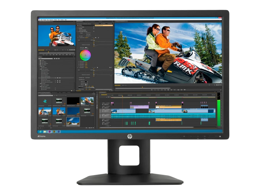 HP Z24i Monitor | 24" | WUXGA | DisplayPort DVI VGA | schwarz