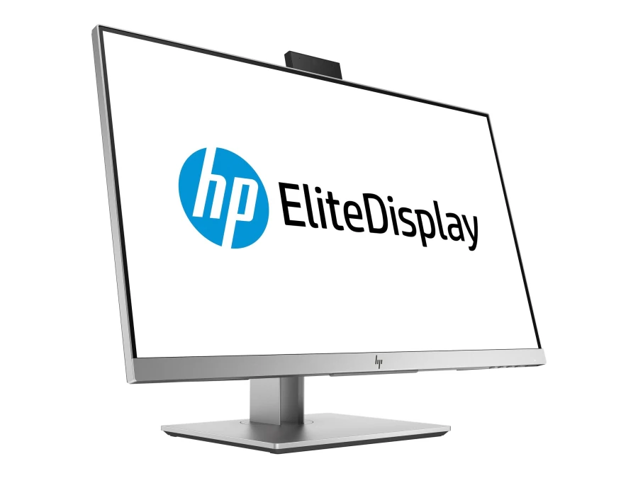 HP EliteDisplay E243d Monitor | 23.8" | Full HD | Webcam | silber