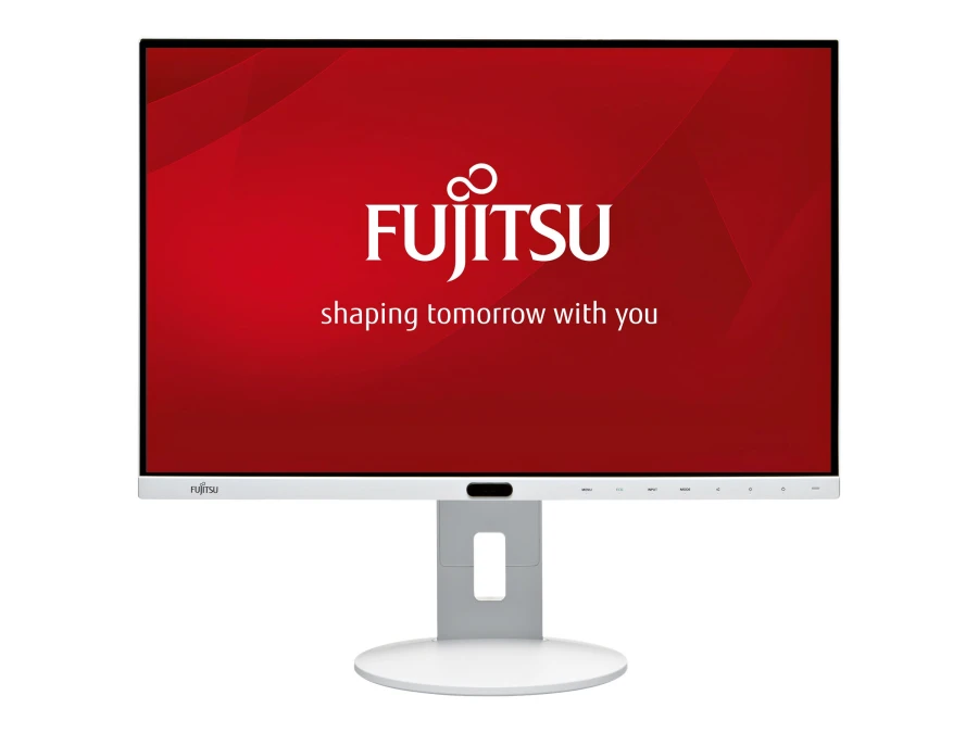 Fujitsu Monitor P24-8 WE Neo | 24.1 Zoll | WUXGA | Webcam | DisplayPort HDMI DVI | Weiß