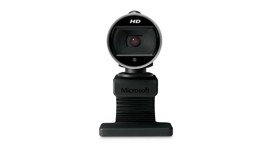 Microsoft LifeCam Cinema | Model 1393 | 1280 x 720 HD | USB | schwarz/silber