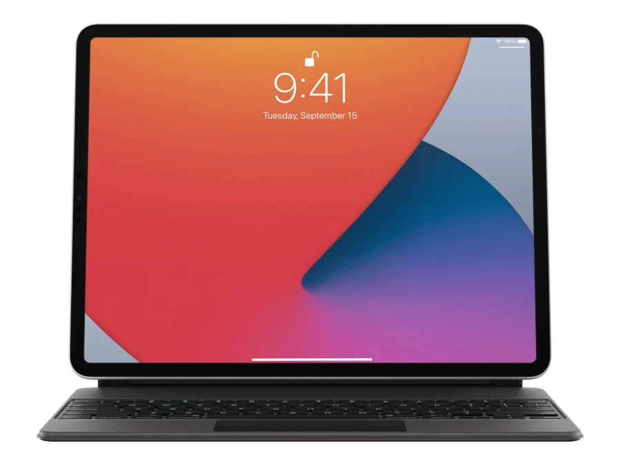 Apple Magic Keyboard Tastatur | schwarz | DE | für iPad Pro 12,9" 3. & 4. Gen.