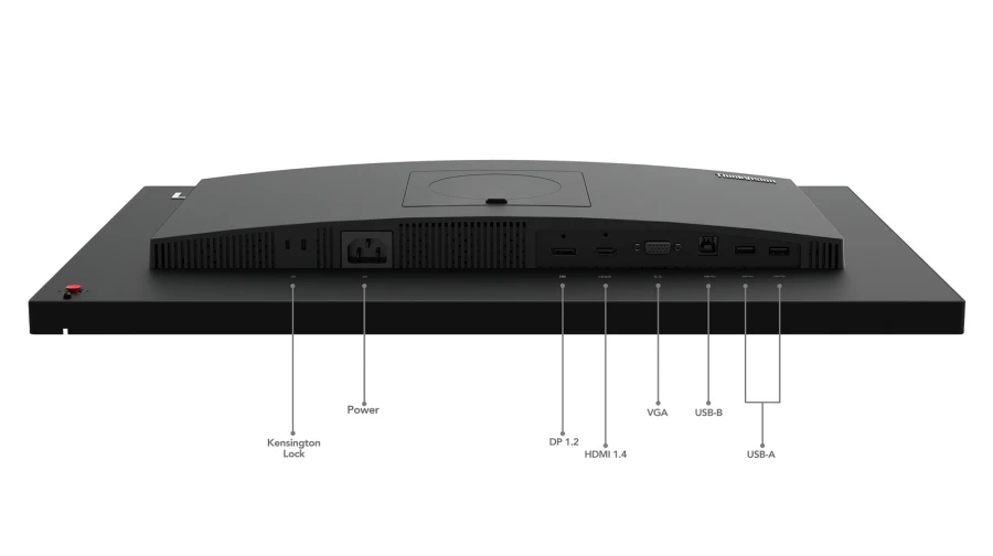 Lenovo ThinkVision T24v-30 | 24" | Webcam | 75 Hz | Full HD | HDMI DP VGA