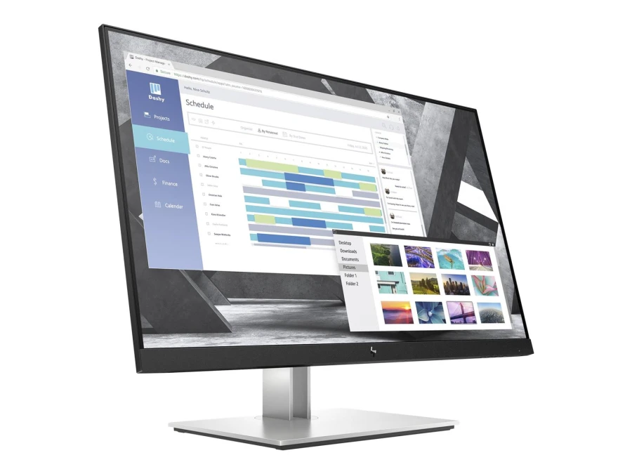 HP E27q G4 Monitor | 27" | QHD | HDMI DisplayPort VGA | schwarz