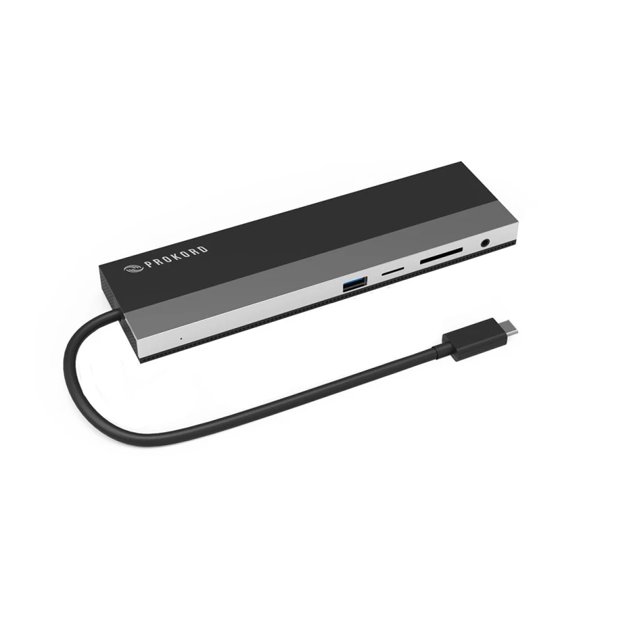 Prokord USB-C Workplace Dock II - UMD03 | DP HDMI VGA | ohne Netzteil