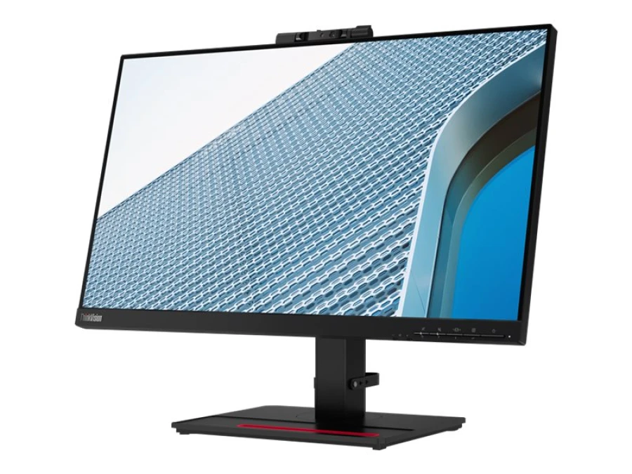 Lenovo ThinkVision T24v-20 | 23.8" | LED IPS Full HD Monitor | Webcam | HDMI DP VGA