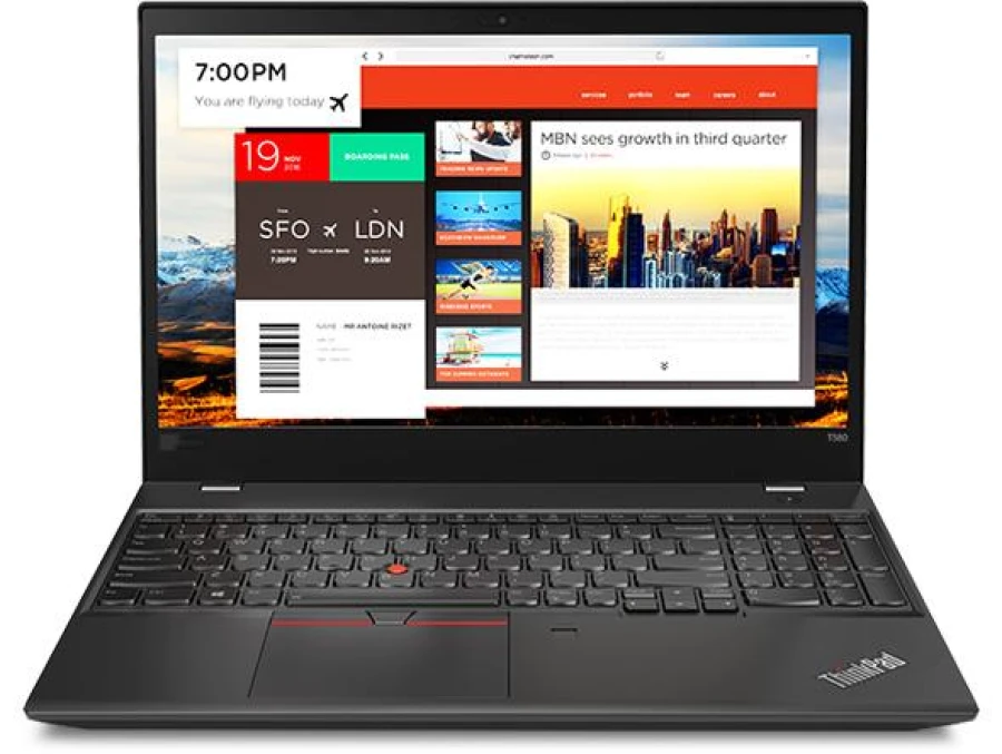 Lenovo ThinkPad T580 Intel Core i7-8650U 16GB RAM 256GB SSD FHD Windows 10 Pro