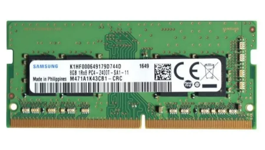 Samsung 8GB SODIMM DDR4-2400T (M471A1K43CB1-CRC)