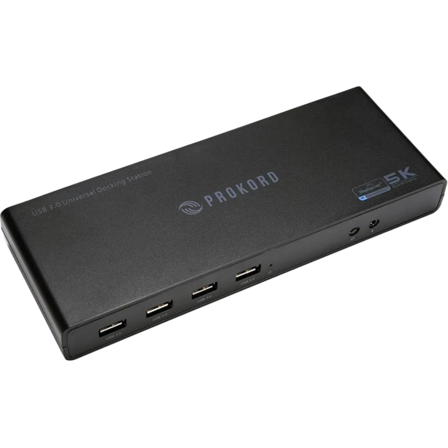 Prokord USB-C Universal Docking Station Dual 4K | 2x DP 2x HDM 2x USB-C/A I | inkl. Zubehör