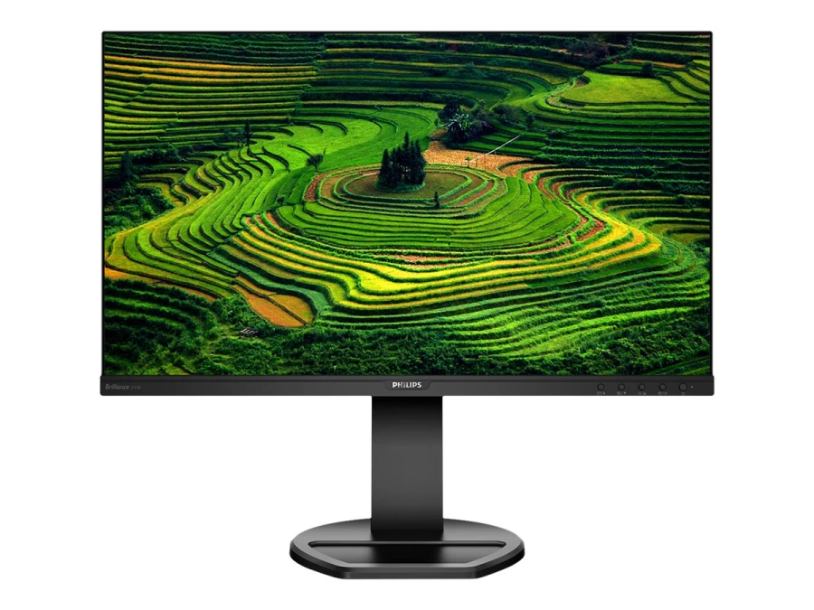 Philips 241B8Q Monitor | 24" | Full HD | Schwarz