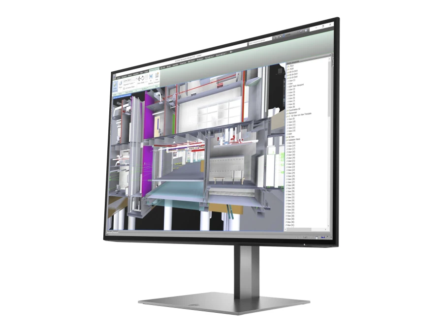HP Z24u G3 | 24" | WUXGA | DisplayPort HDMI USB-Hub | schwarz/silber