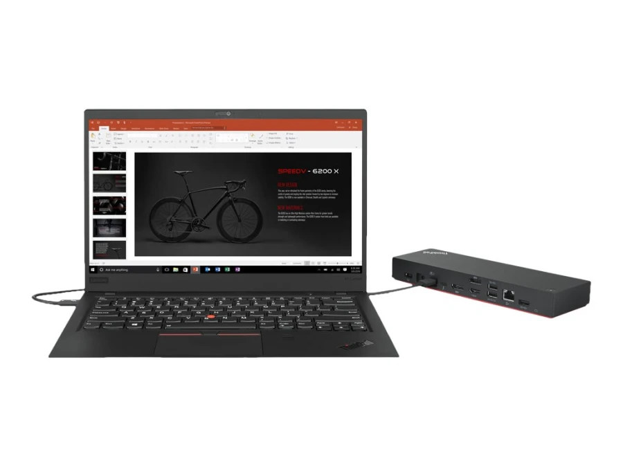 Lenovo ThinkPad Universal Thunderbolt 4 Smart Dock 40B1 | inkl. Netzteil und Thunderbolt-Kabel