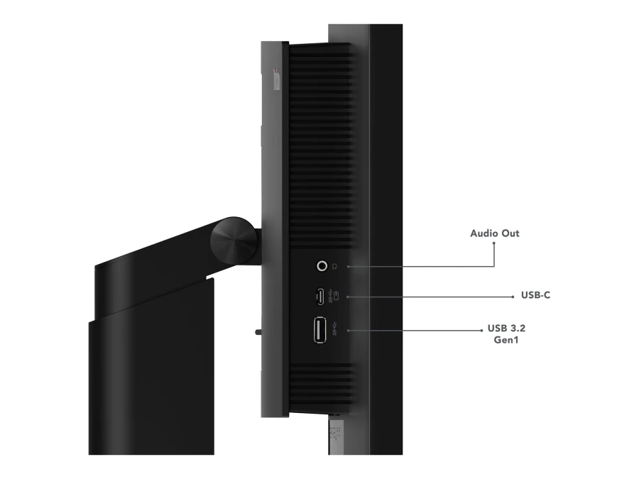 Lenovo ThinkVision P34w-20 | 34" | WQHD | Curved | HDMI DP USB-C USB-Hub | Schwarz