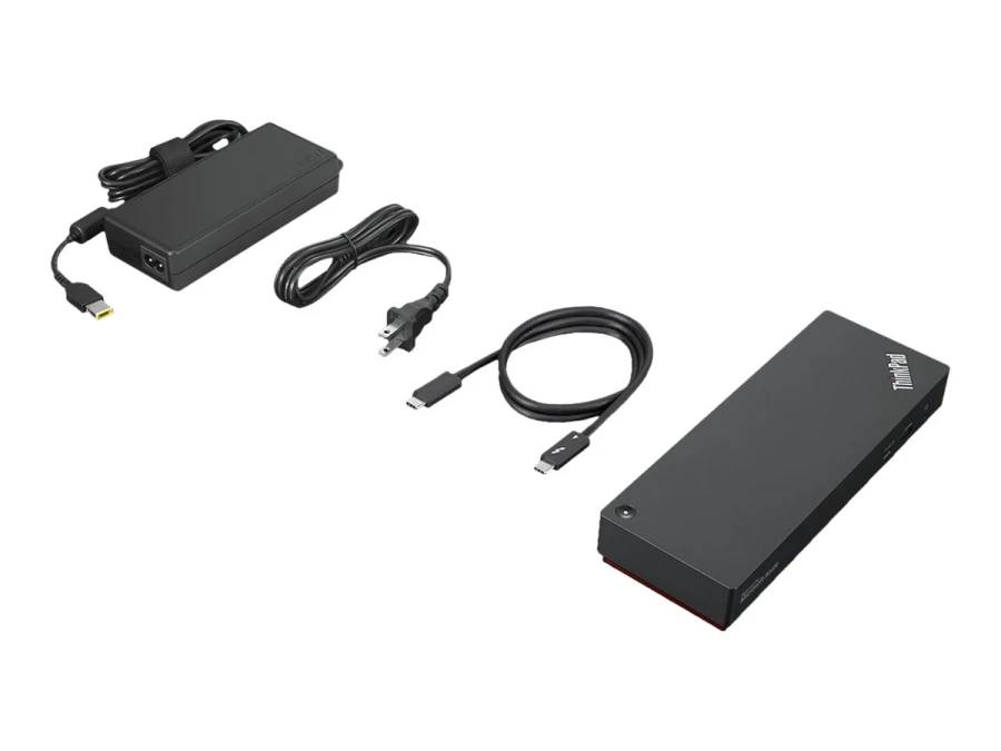 Lenovo ThinkPad Universal Thunderbolt 4 Smart Dock 40B1 | inkl. Netzteil und Thunderbolt-Kabel