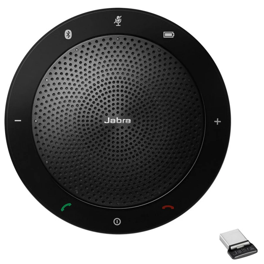 JABRA Freisprechtelefon Speak 510 | UC + Link 380a | Bluetooth | Schwarz