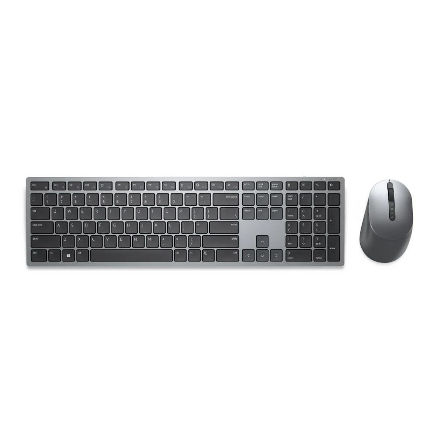 Dell Pro Plus Tastatur und Maus Set | KM7321W | Kabellos + Bluetooth | QWERTZ - Deutsch