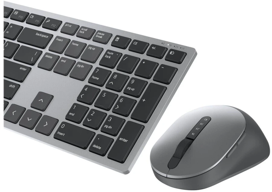 Dell Pro Plus Tastatur und Maus Set | KM7321W | Kabellos + Bluetooth | QWERTZ - Deutsch
