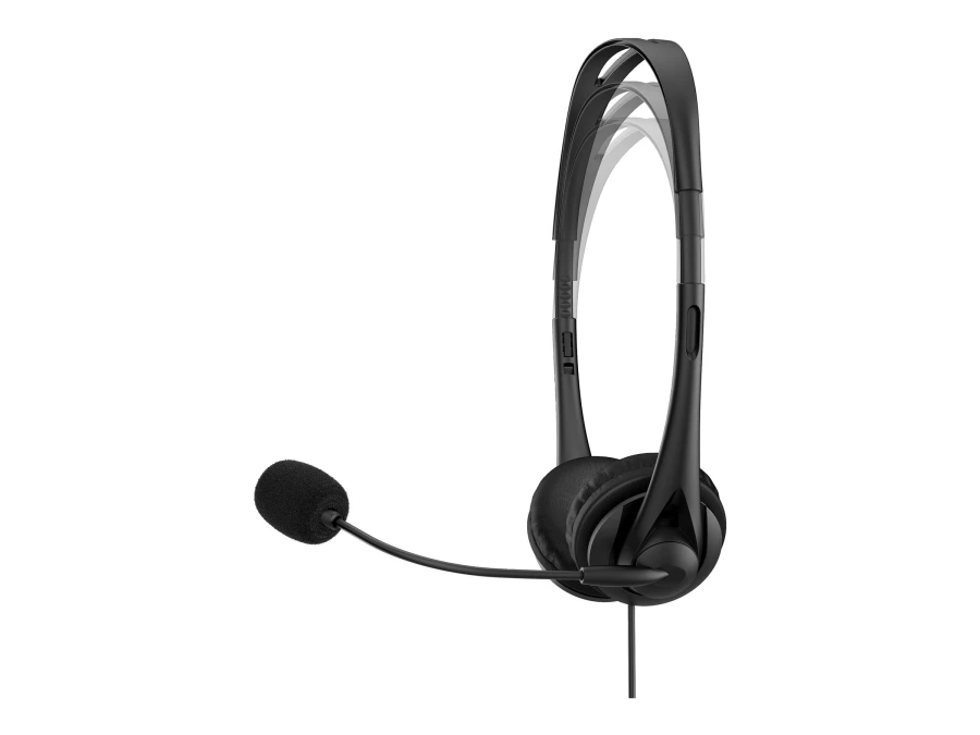 HP Stereo Headset G2 | 3,5mm Stecker | On-Ear | Kabelgebunden | Schwarz