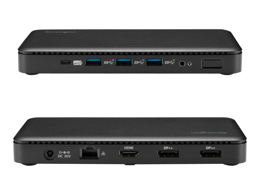 Kensington USB-C Dockingstation SD4839P | Triple Video | 1x HDMI 2x DisplayPort | ohne Netzteil