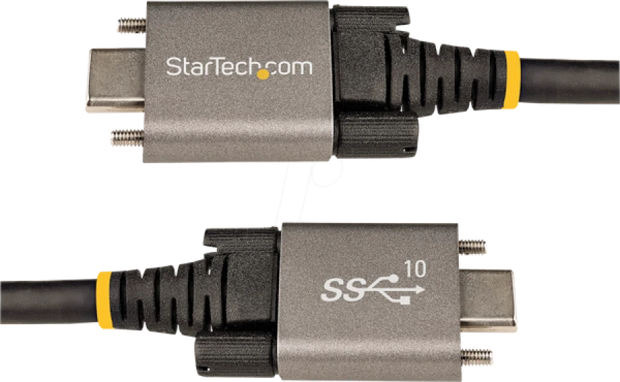 StarTech.com | USB 10 Gb/s Kabel | C Stecker | verschraubbar 1 m