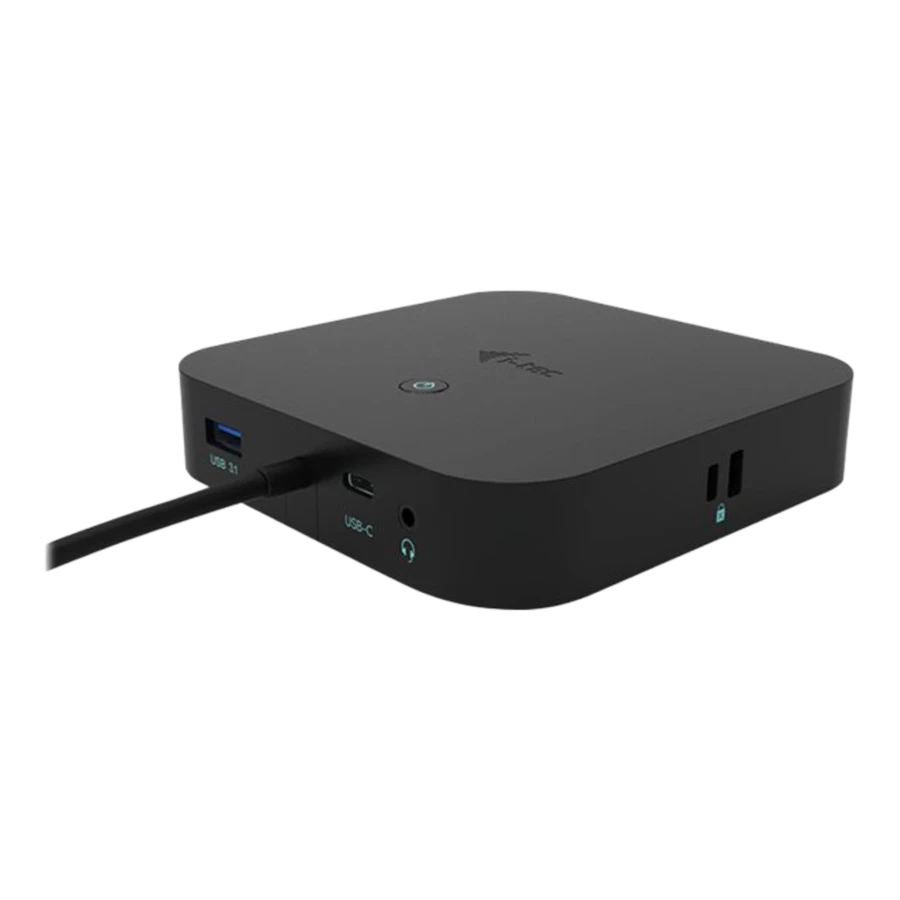 i-tec USB-C Dockingstation | 4K 2x DisplayPort | Universal Dock | ohne Netzteil