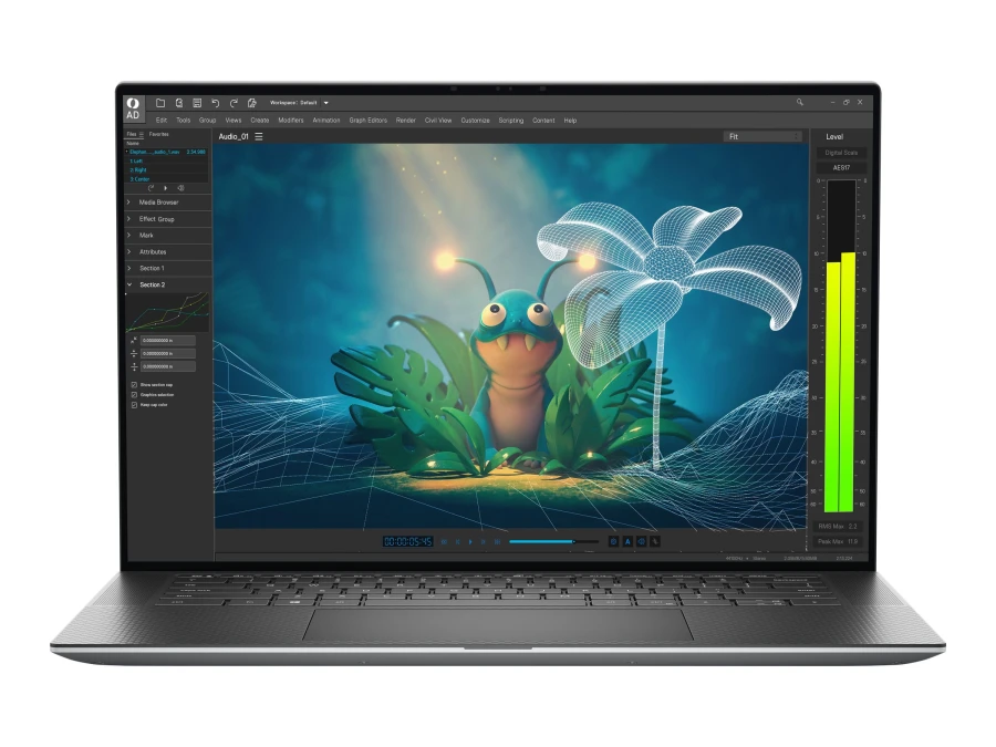 Dell Precision 5570 | 15,6" | i7-12800H | 32GB RAM | 512GB SSD | UHD | Touch | RTX A1000 | Win 11 Pro | DE