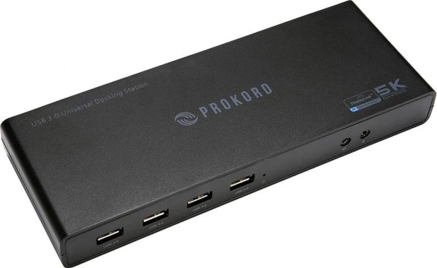 Prokord UG69PD1 USB-C Dual 4K Universal Docking Station | 2x DP 2x HDMI | inkl. Zubehör